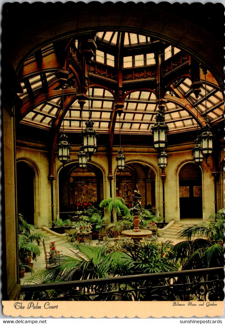 North Carolina Asheville Biltmore Estate And Gardens Palm Court 1984 - Asheville