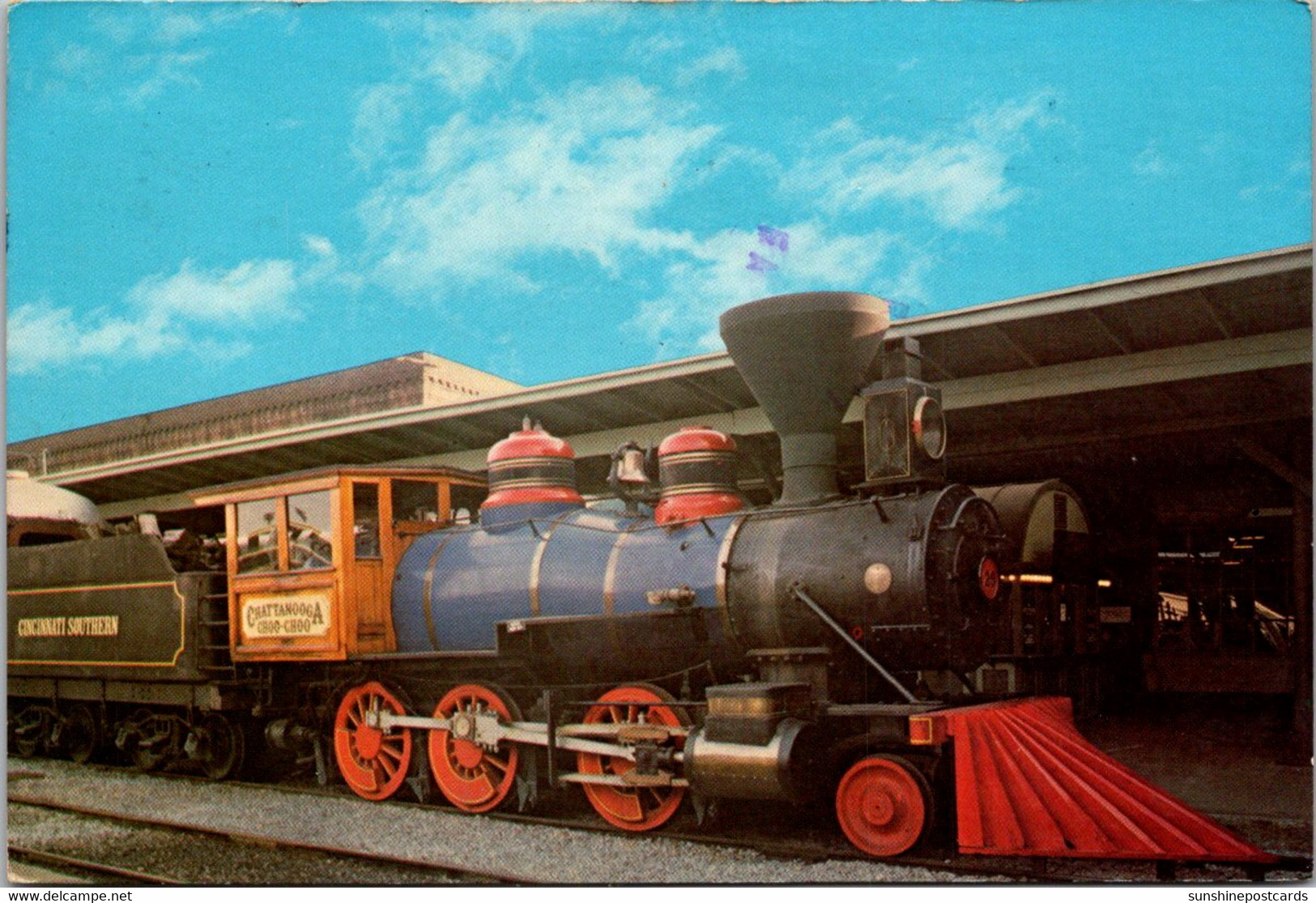 Tennessee Chattanooga Choo-Choo Hilton Inn The Chatanooga Choo-Choo's Steam Locomotive 1979 - Chattanooga