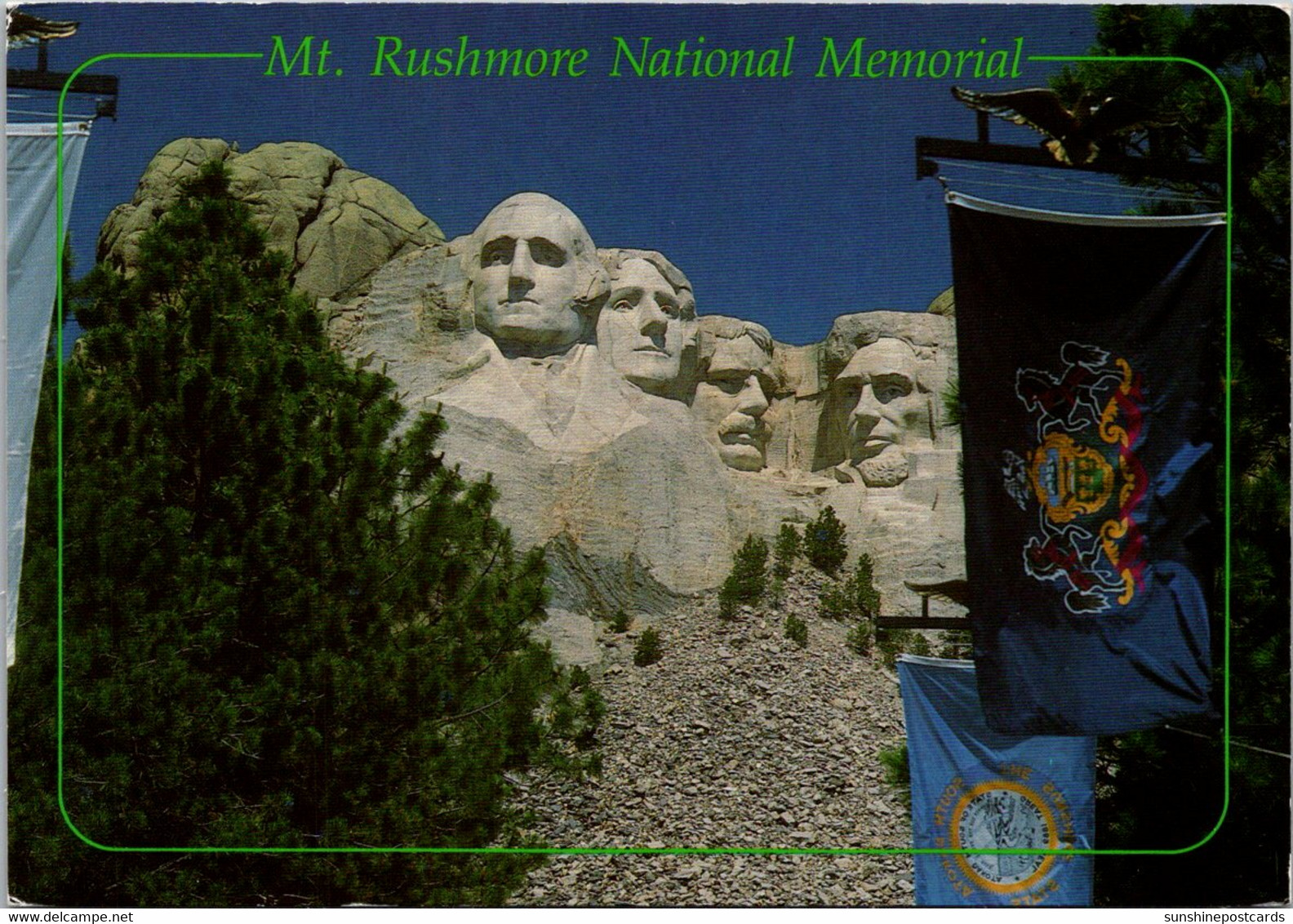 South Dakota Black Hills Mount Rushmore 1994 - Mount Rushmore