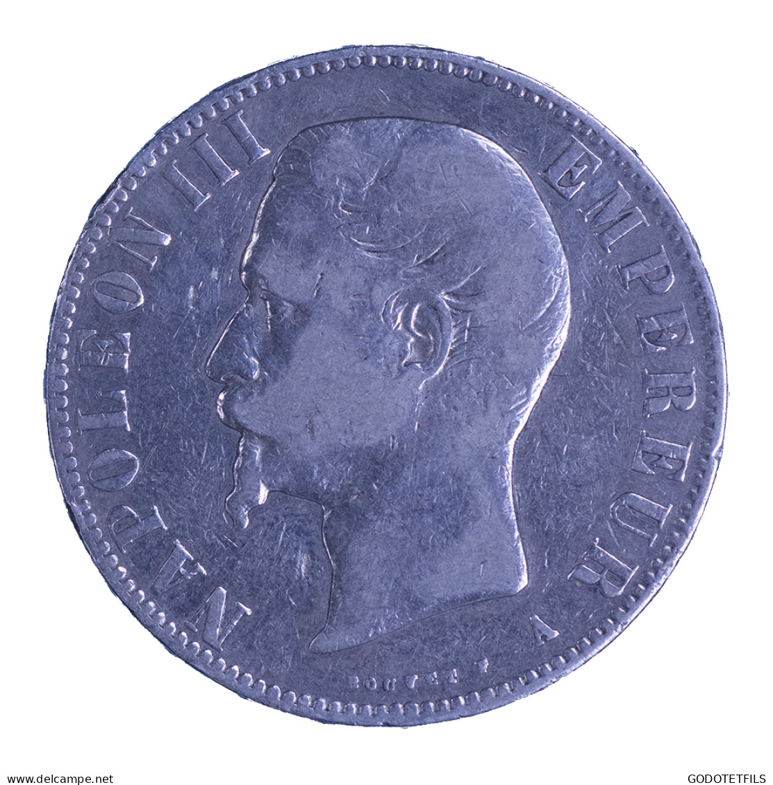 Second-Empire-Napoléon III 5 Francs 1856 Paris - 5 Francs