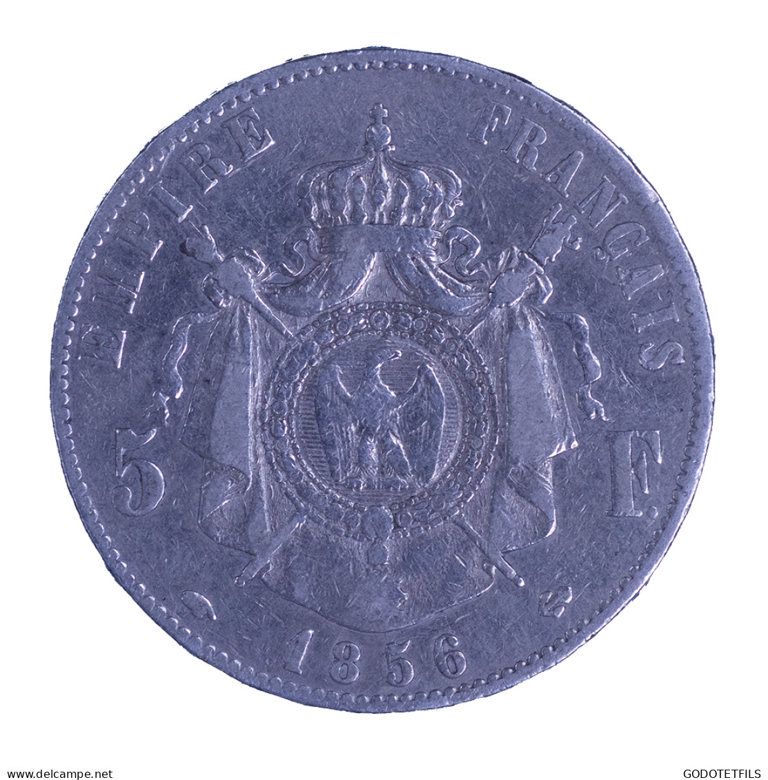 Second-Empire-Napoléon III 5 Francs 1856 Paris - 5 Francs