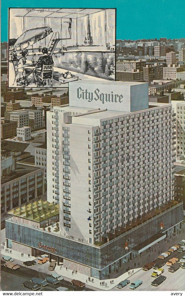 City Squire Motor Inn, Broadway, 51st-52nd Streets, New York A Loew's Hotel - Bars, Hotels & Restaurants