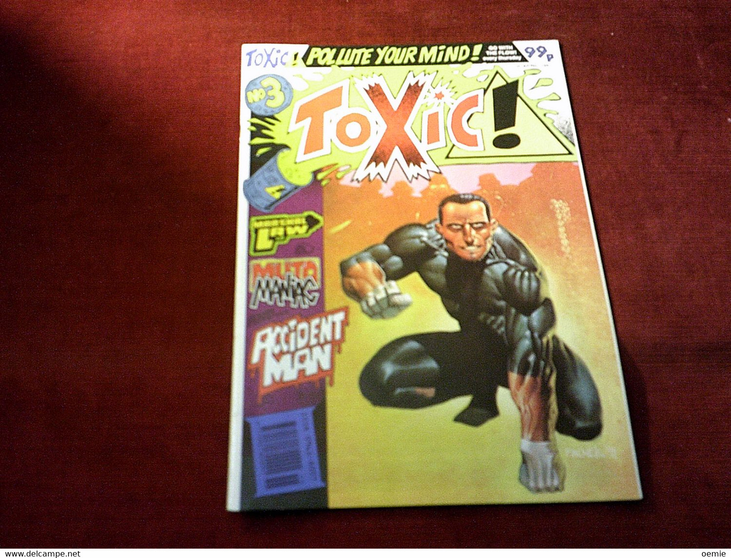 TOXIC  N° 3    POLLUTE YOUR MIND LE 11 APRIL 1991 - Science Fiction