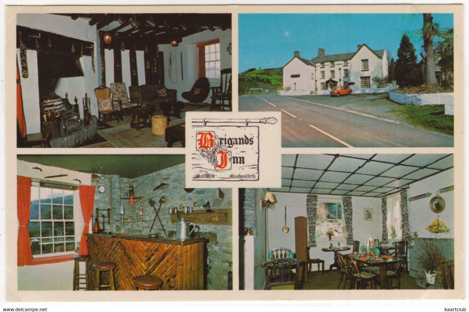 Brigands Inn, Mallwyd, Machynlieth, Montgomeryshire - (Wales, U.K.) - Austin Mini - Montgomeryshire