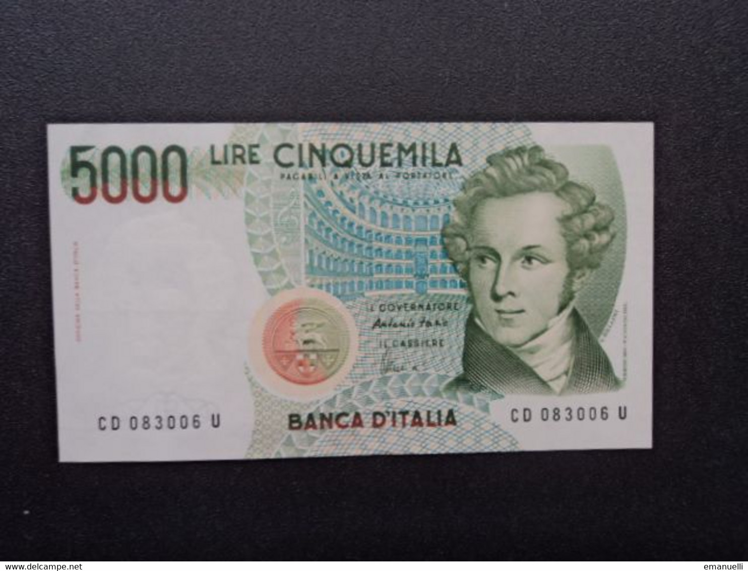 ITALIE : 5000 LIRE   26.11.1996   CI 76 BS 543 * / P 111c     SUP ** - 5000 Liras