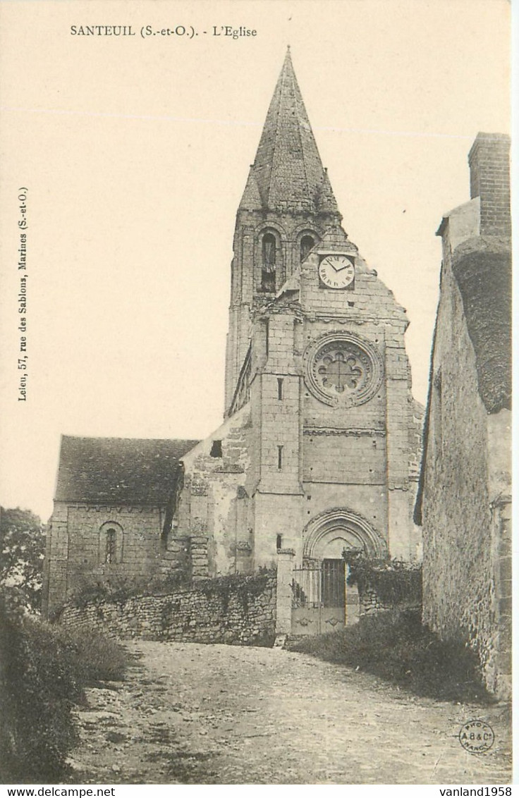 SANTEUIL-l'église - Santeuil