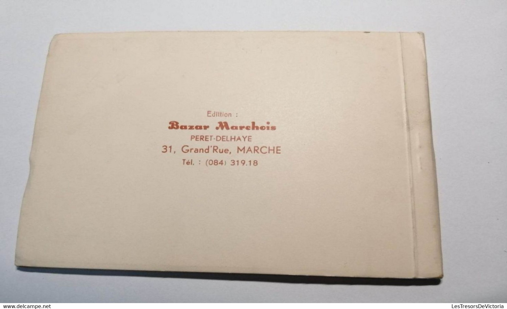 Belgique - Marche En Famenne - Edit. Thill - Nels - Bazar Marchois - Carnet 10 Vues - Carte Postale Ancienne - Marche-en-Famenne
