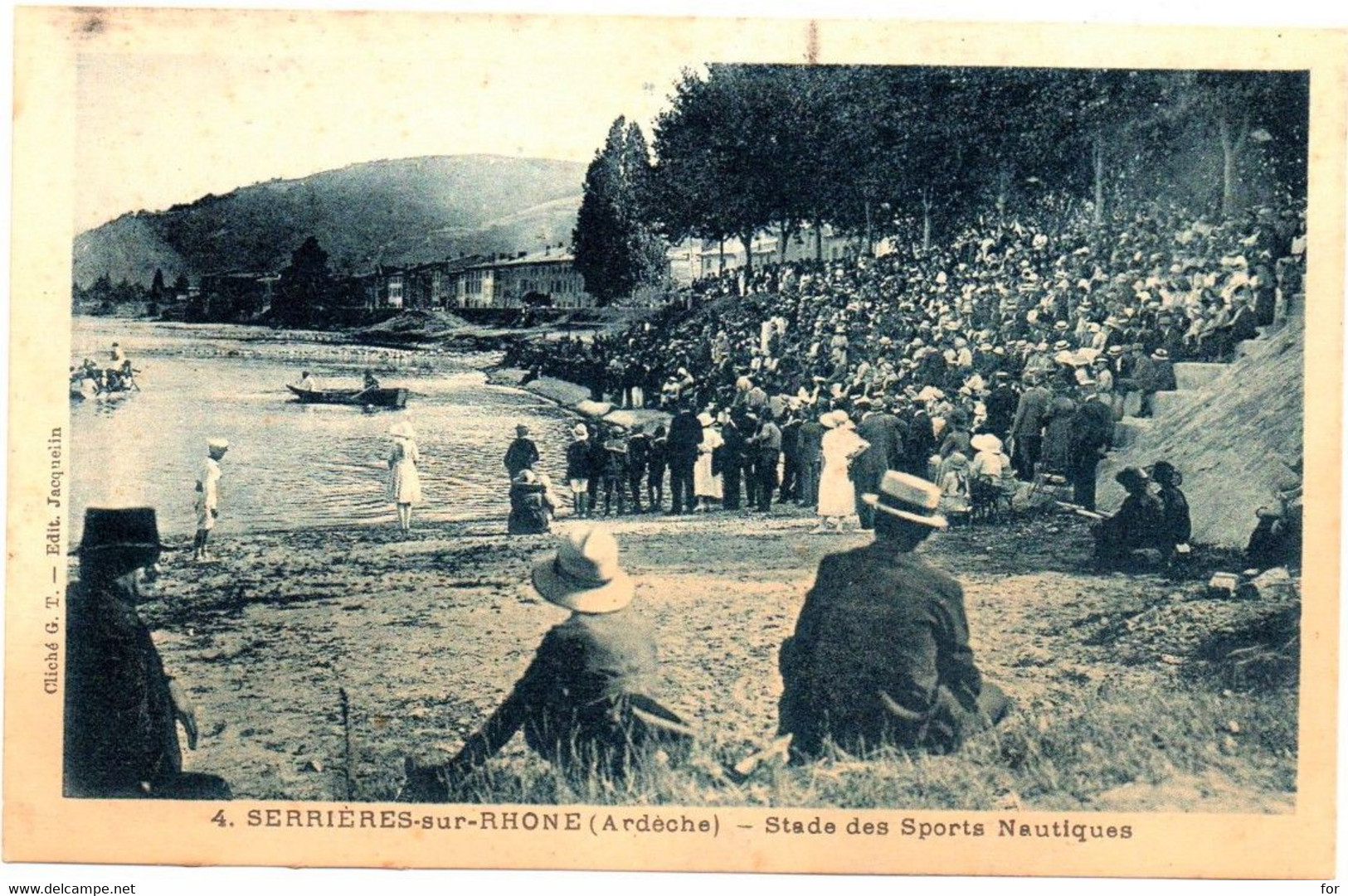 Ardèche : SERRIERES Sur Rhône : Stade Des Sports Nautiques : Animée - Serrières