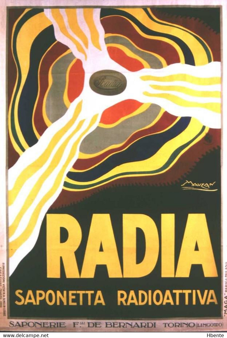 Radia Saponetta Radioattiva Savonnette Radioactive Publicité - Advertising (Photo) - Objets