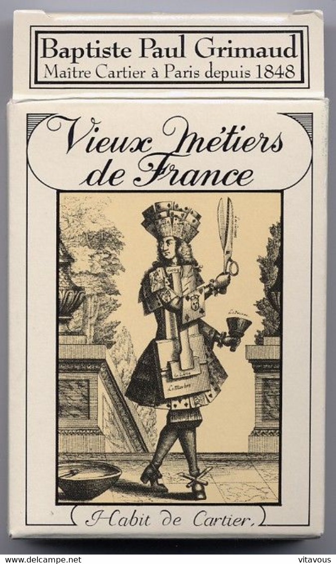 Jeu De 54 Cartes Vieux Métiers De France Luxe - 54 Cards