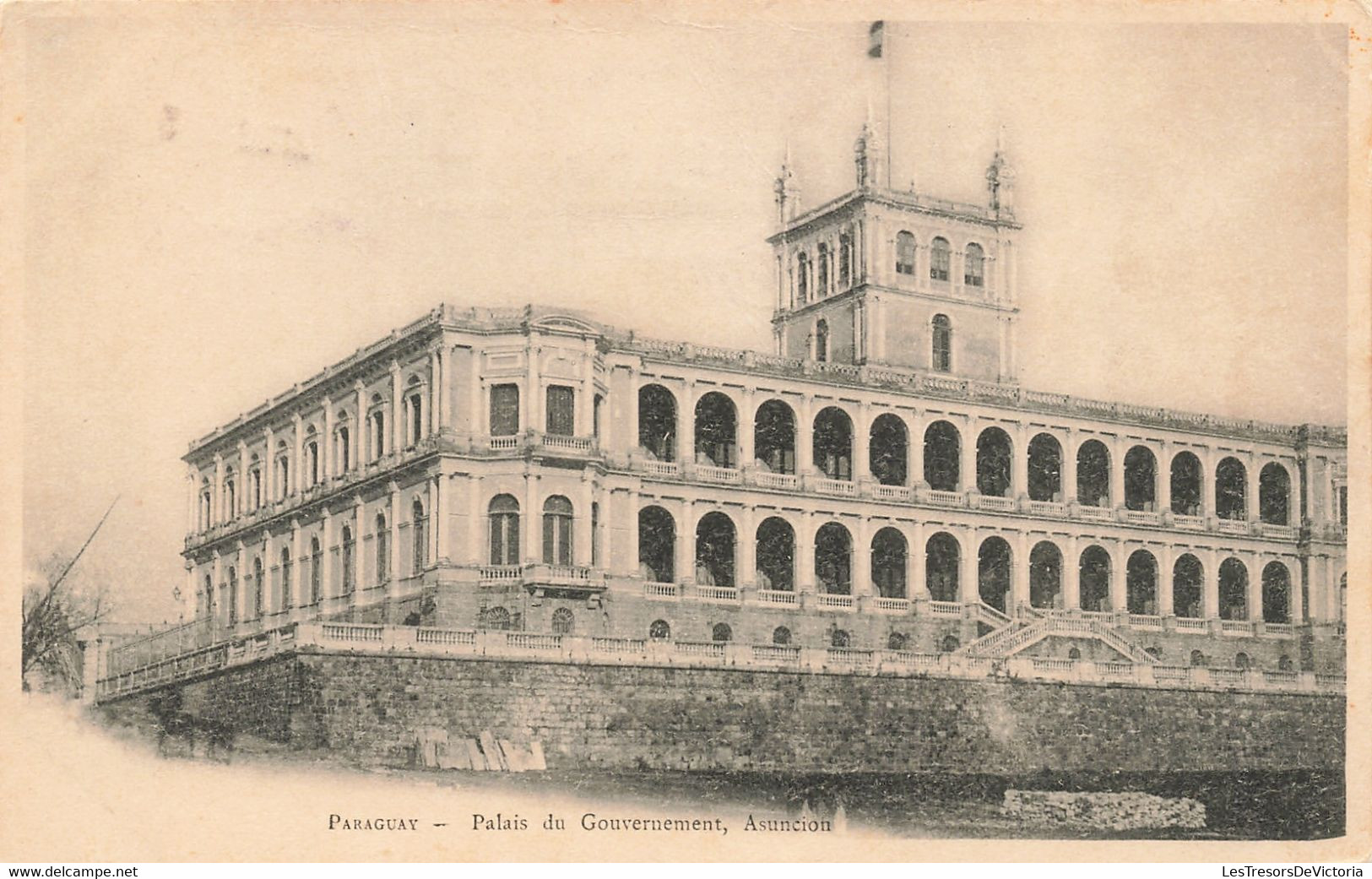 Paraguay - Palais Du Gouvernement  Asuncion - Précurseur -  Carte Postale Ancienne - Paraguay