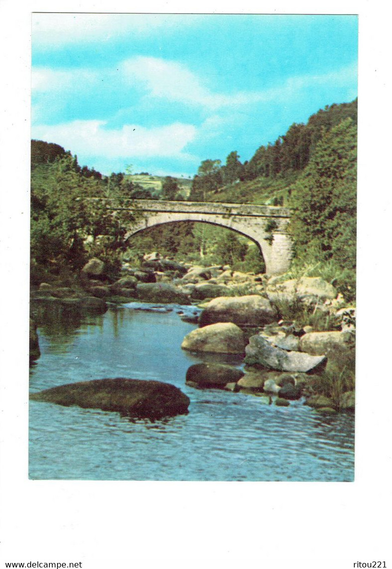 Cpm - 48 - AUBRAC - Lozère - Pont Sur Le Bès - - Aumont Aubrac
