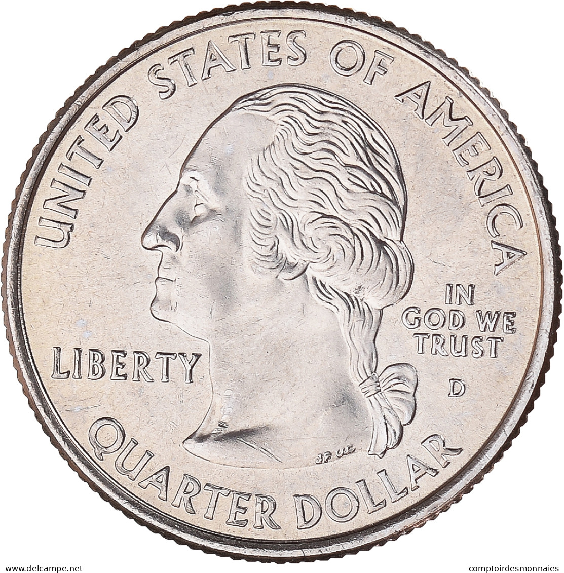 Monnaie, États-Unis, Massachusetts, Quarter, 2000, Denver, SPL, Cupronickel - Gedenkmünzen