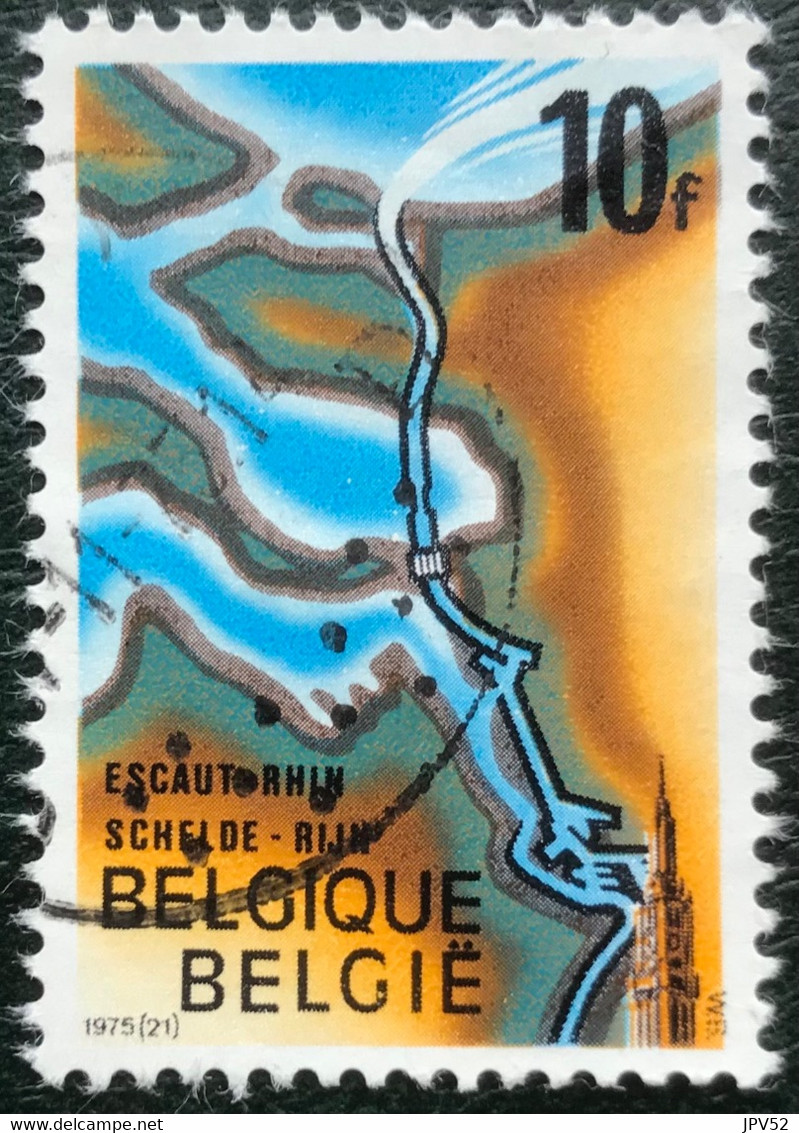 België - Belgique - C15/15 - (°)used - 1975 - Michel 1832 - Schelde-Rijn Verbinding - Oblitérés