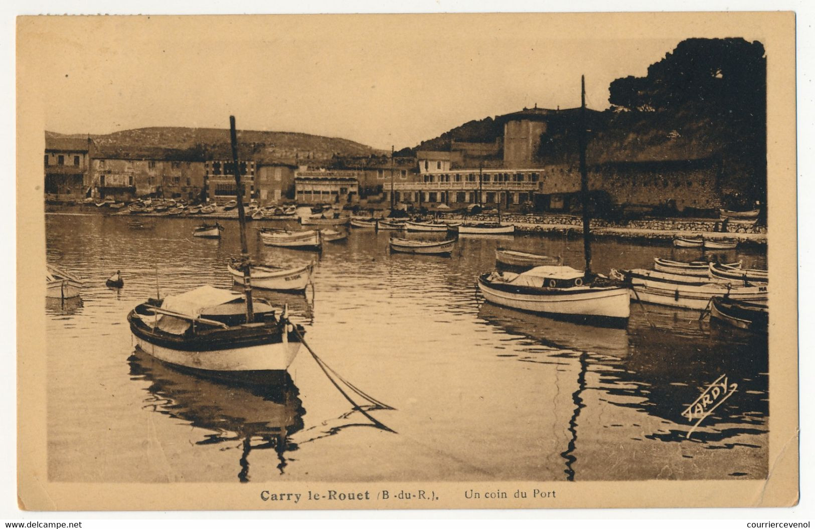 CPA - CARRY-LE-ROUET (B Du R) - Un Coin Du Port - Carry-le-Rouet