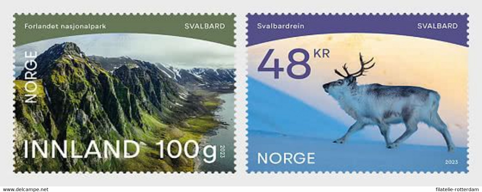 Noorwegen / Norway - Postfris / MNH - Complete Set Svalbard 2023 - Neufs