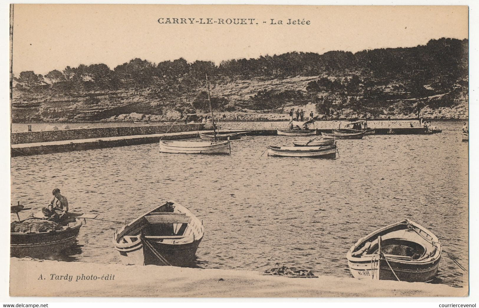 CPA - CARRY-LE-ROUET (B Du R) - La Jetée - Carry-le-Rouet