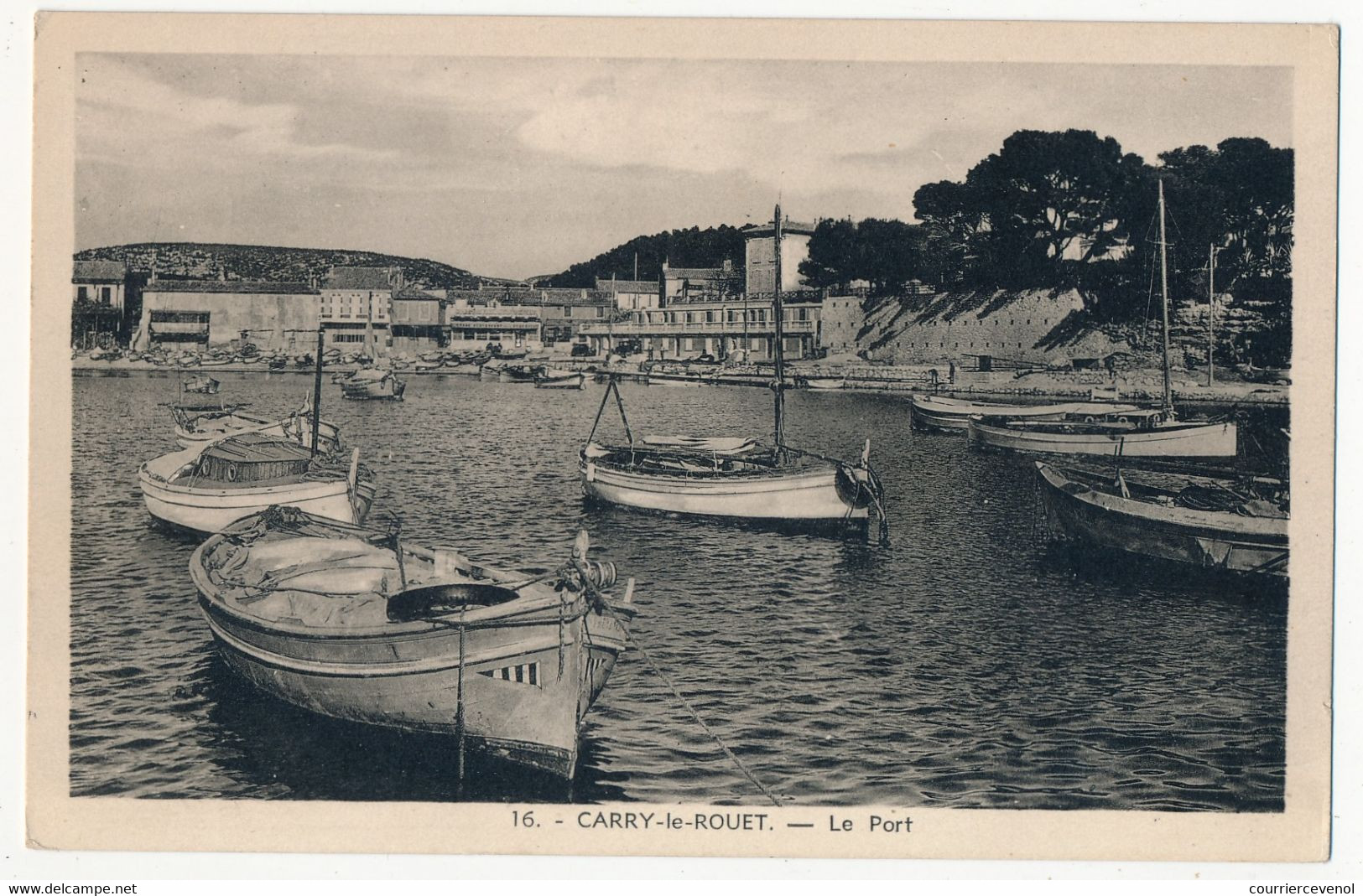 CPA - CARRY-LE-ROUET (B Du R) - Le Port - Carry-le-Rouet