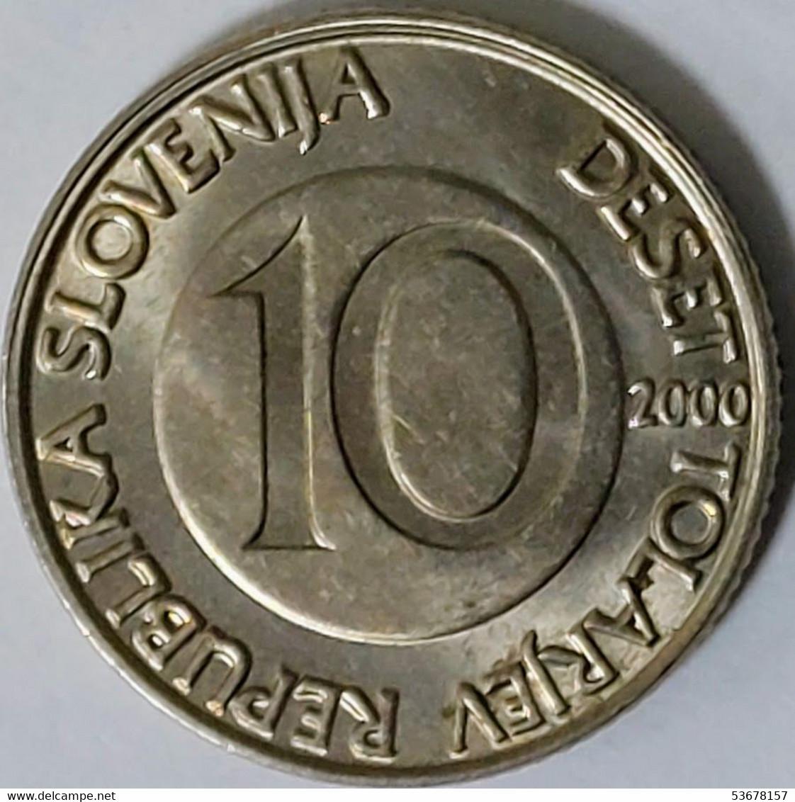 Slovenia - 10 Tolarjev 2000, KM# 41 (#1874) - Slovénie