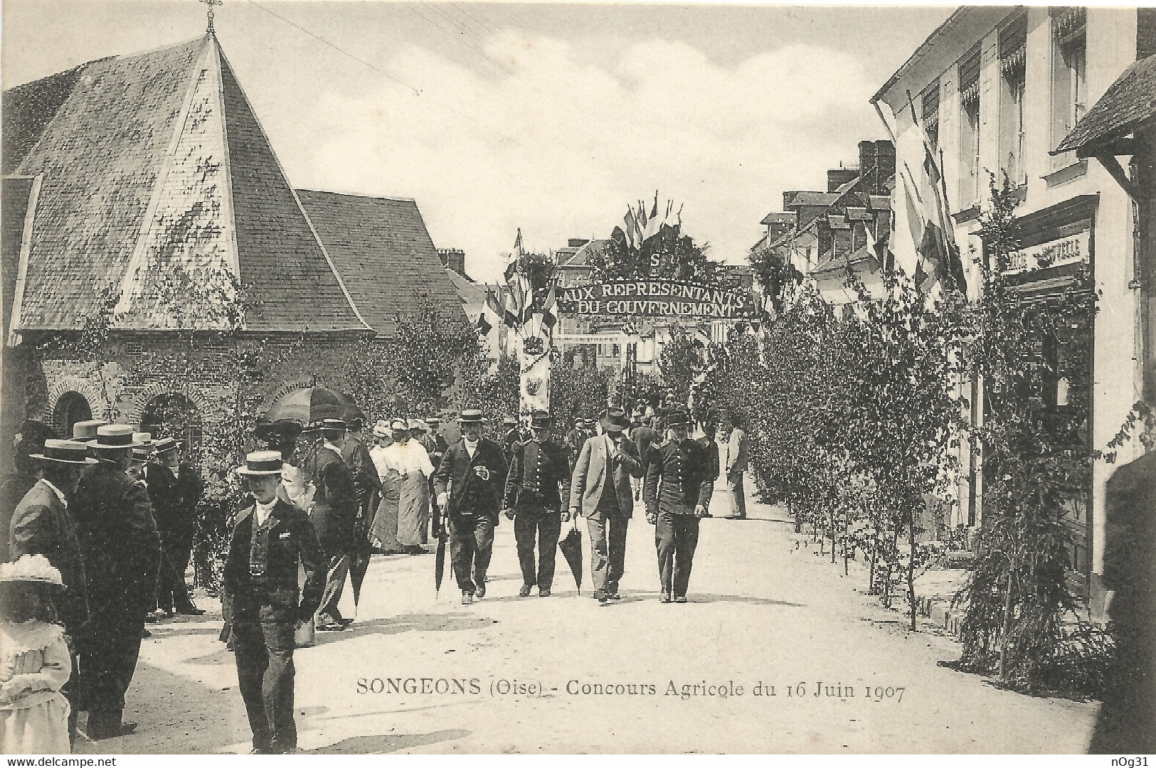 60 - Concours Agricole Du 16 Juin 1907 - Songeons