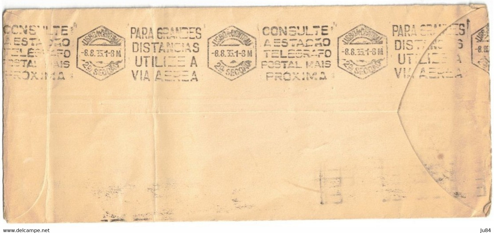 Australia - Australie - Adelaide - Lettre Avion Pour Lisbonne (Portugal) - 22 Juillet 1935 - Cartas & Documentos