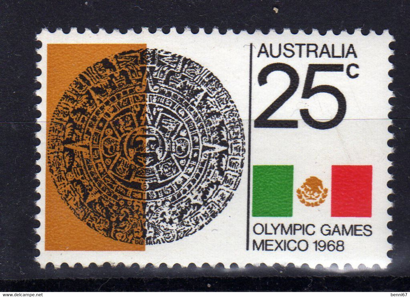 AUSTRALIE Australia 1968 Olympic Mexico Yv 377 MNH ** - Mint Stamps