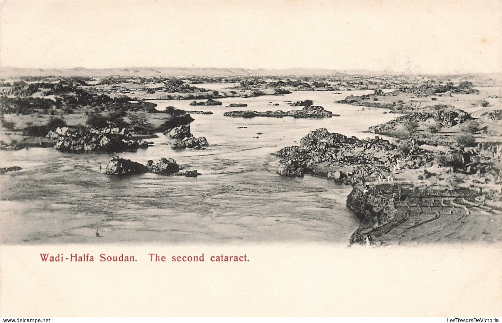 Soudan - Wadi Halfa - The Second Cataract - Edit. Marques Et Fiorillo - Carte Postale Ancienne - Soudan