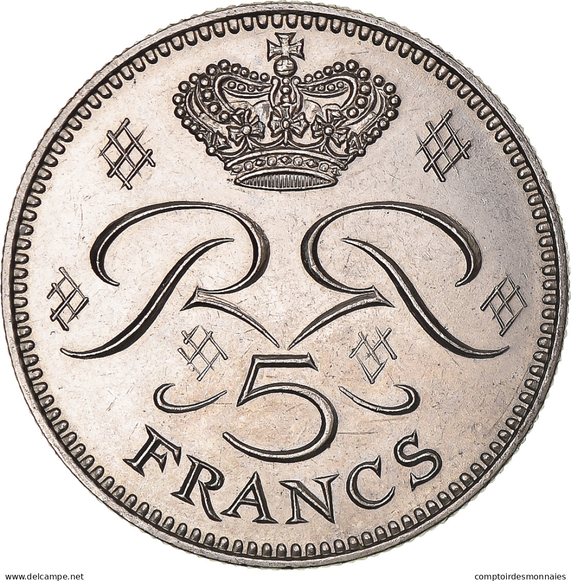 Monnaie, Monaco, Rainier III, 5 Francs, 1971, SPL, Cupro-nickel, Gadoury:MC 153 - 1960-2001 Nouveaux Francs