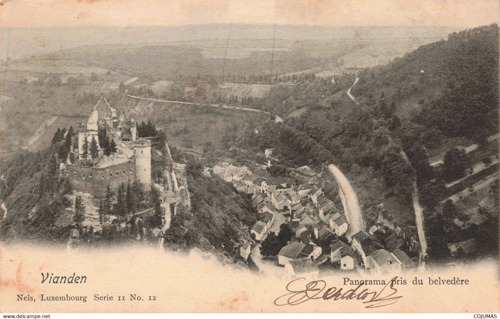 LUXEMBOURG - S10714 - Vianden - Panorama Pris Du Belvédère - L1 - Vianden