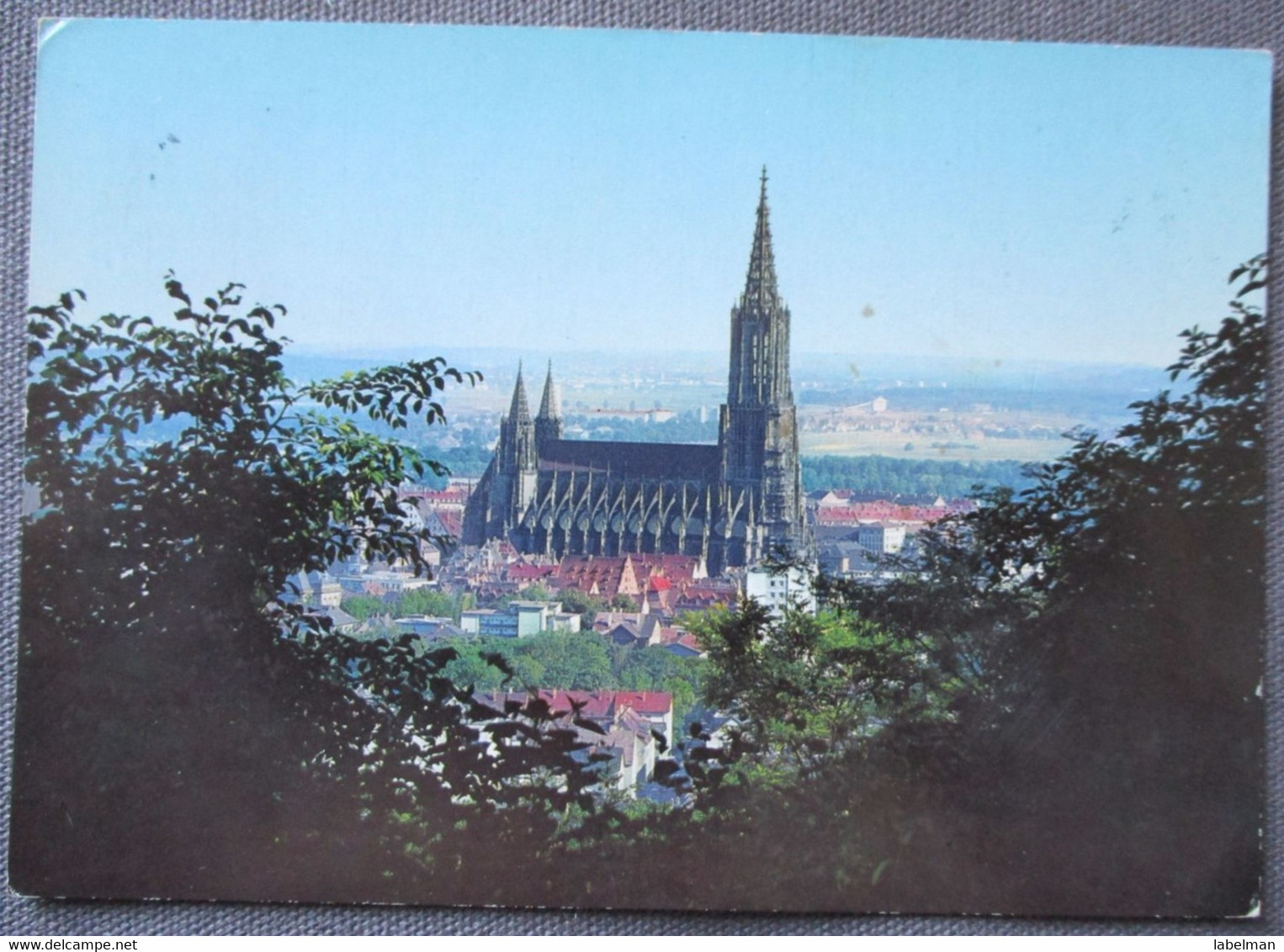 GERMANY DEUTSCHLAND ULM DONAU CATHEDRAL CHURCH GRUSS AUS PC CP AK POSTCARD ANSICHTSKARTE CARTOLINA PHOTO POSTKARTE CARTE - Bad Berka