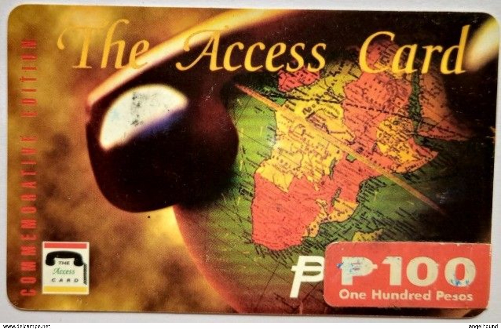 Philippines P100 " The Access Card Commemorative Edition " - Philippines