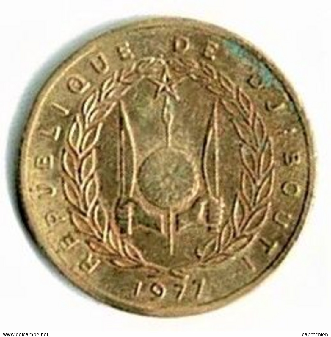 DJIBOUTI / 10 FRANCS / 1971 - Dschibuti