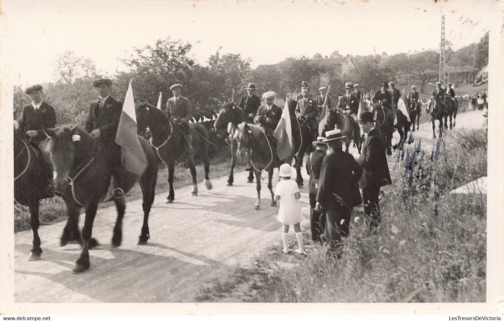 Carte Phot - Manifestation - Procession - Lot De 3 Cartes - Carte Postale Ancienne - Manifestations