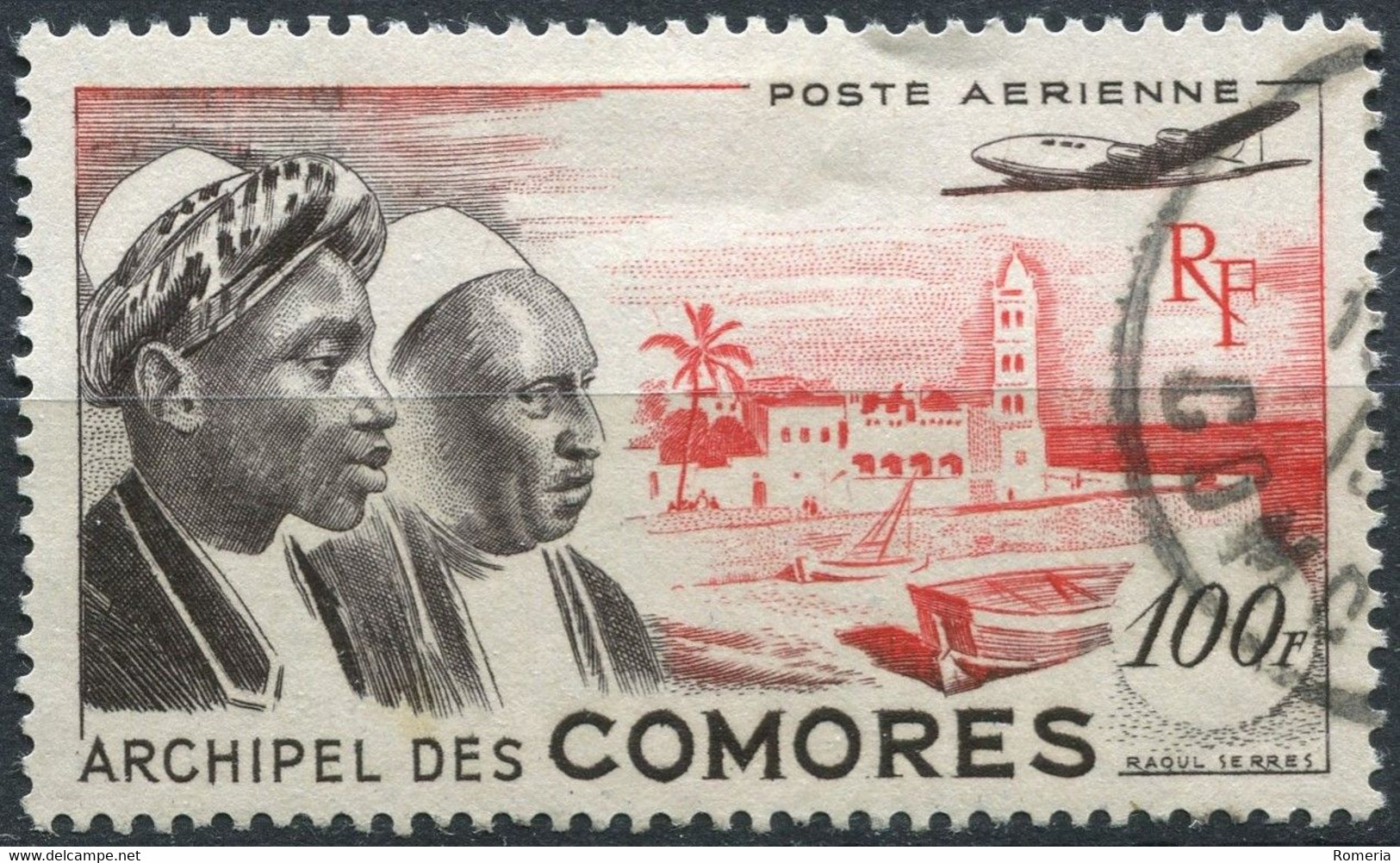 Comores - 1950 -> 1966 - Lot Poste Aérienne + Taxe - Yt PA 1 - 2 - 9 - 10 - 12 - 16 A Oli. Sauf 16A * TC - + Y 2 - Luchtpost