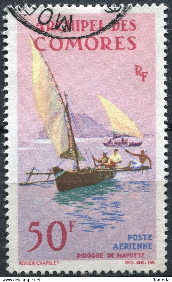 Comores - 1950 -> 1966 - Lot Poste Aérienne + Taxe - Yt PA 1 - 2 - 9 - 10 - 12 - 16 A Oli. Sauf 16A * TC - + Y 2 - Luftpost