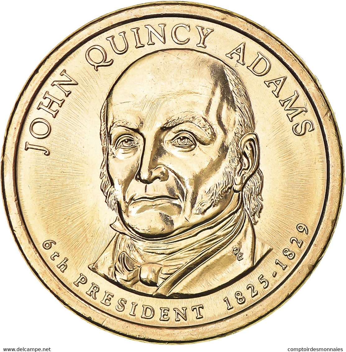 Monnaie, États-Unis, Dollar, 2008, U.S. Mint, John Quincy Adams, SPL+ - 2007-…: Presidents