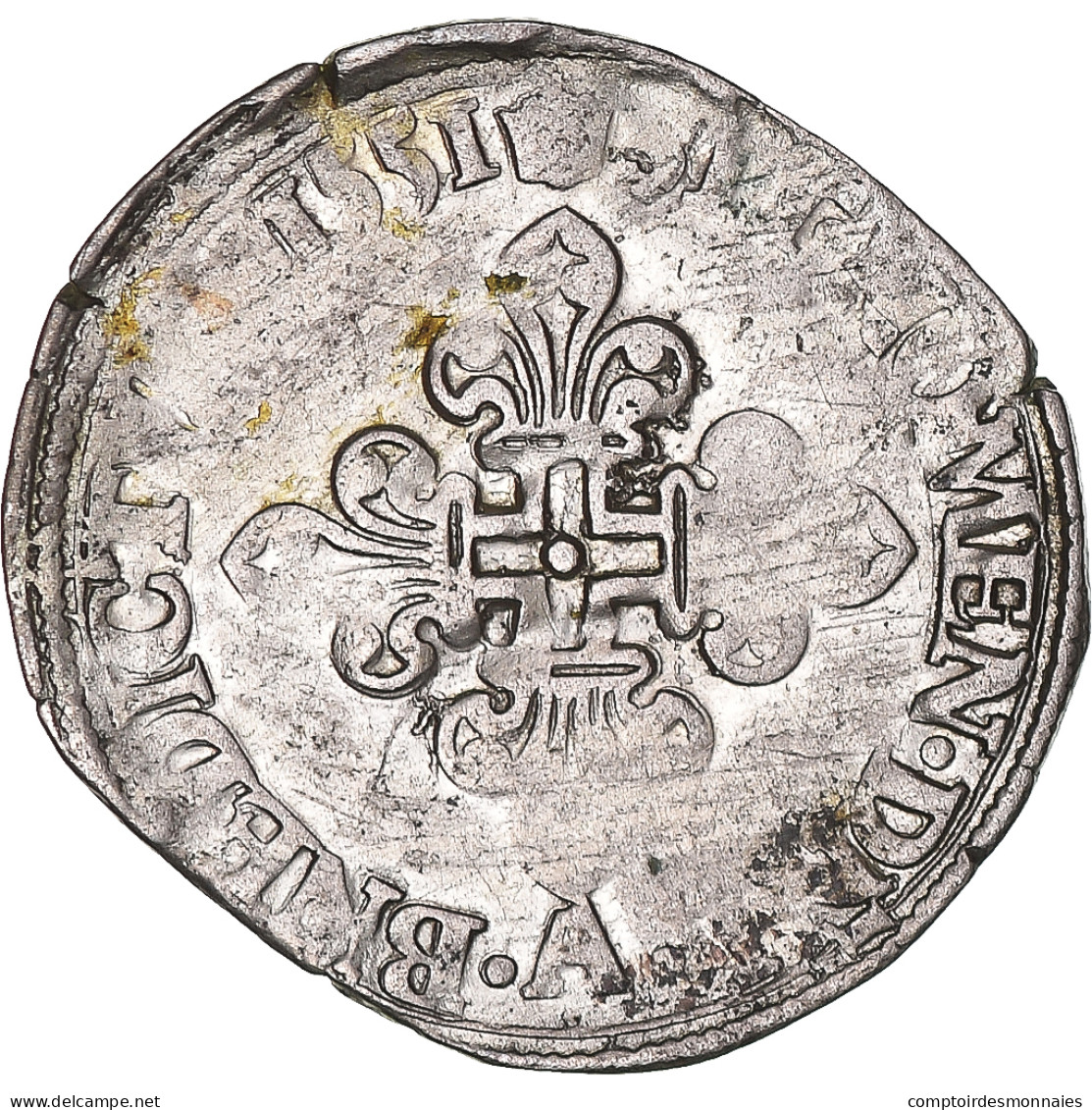 Monnaie, France, Henri II, Sol Parisis, 1551, Paris, TB+, Billon, Duplessy:995 - 1547-1559 Heinrich II.