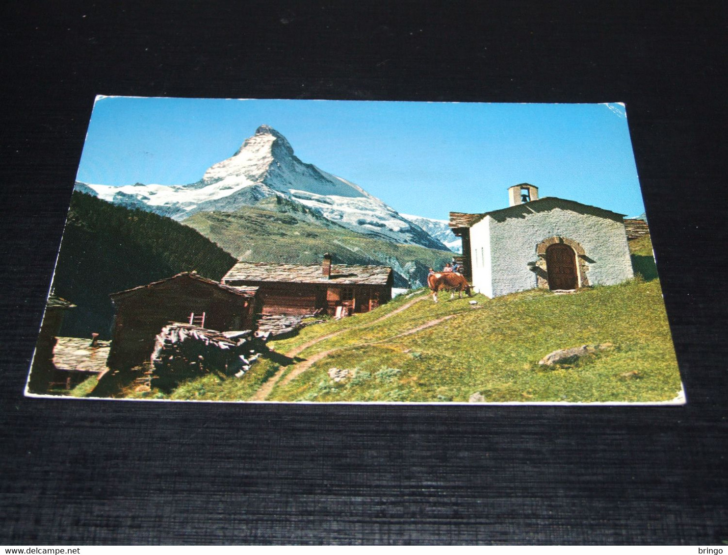 57936-              ZERMATT, FINDELEN MIT MATTERHORN - Matt