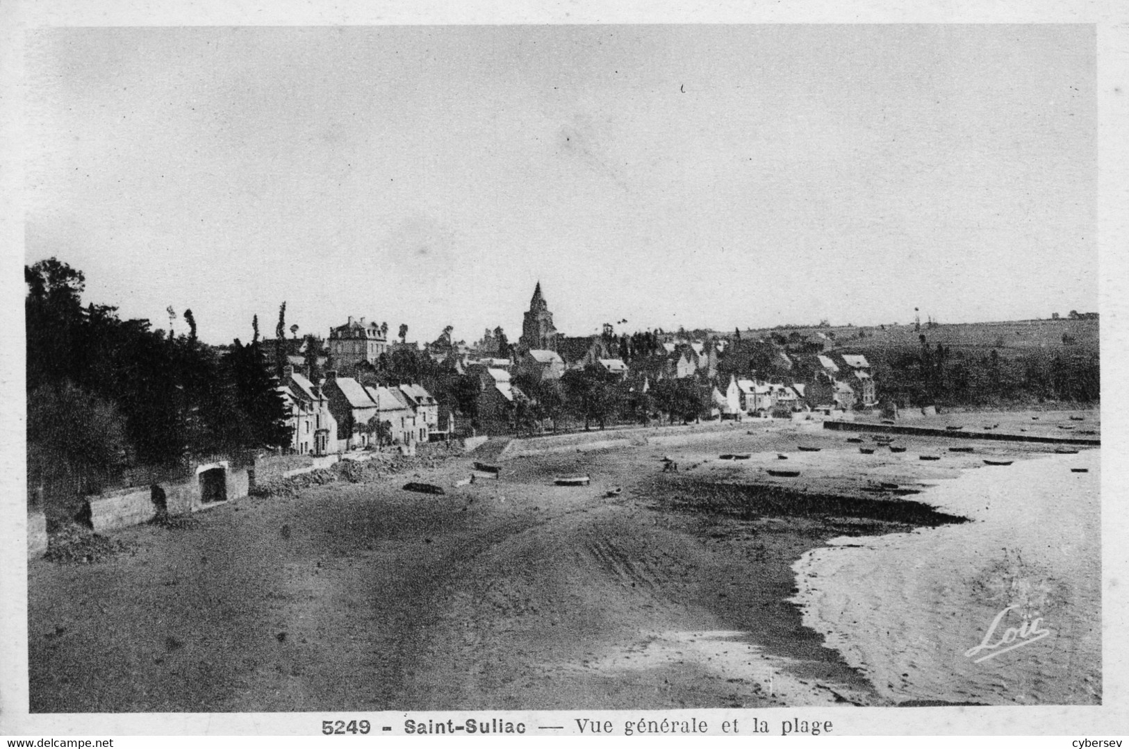 SAINT-SULIAC - Bords De Rance - Vue Générale De La Plage - Saint-Suliac