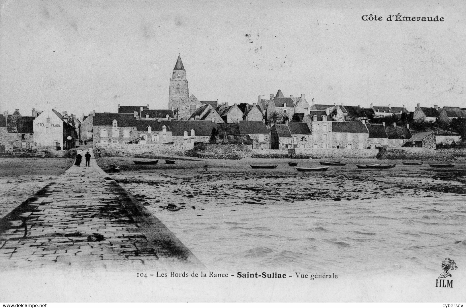 SAINT-SULIAC - Bords De Rance - Vue Générale - La Jetée - Le Bourg - Saint-Suliac
