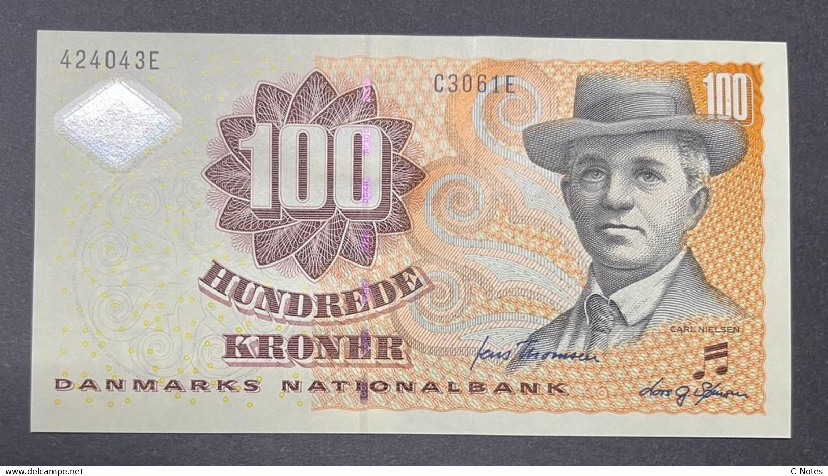 DENMARK - P.61f1 – 100 Kroner 2006 UNC, Serie C3061E 424043E - Denemarken