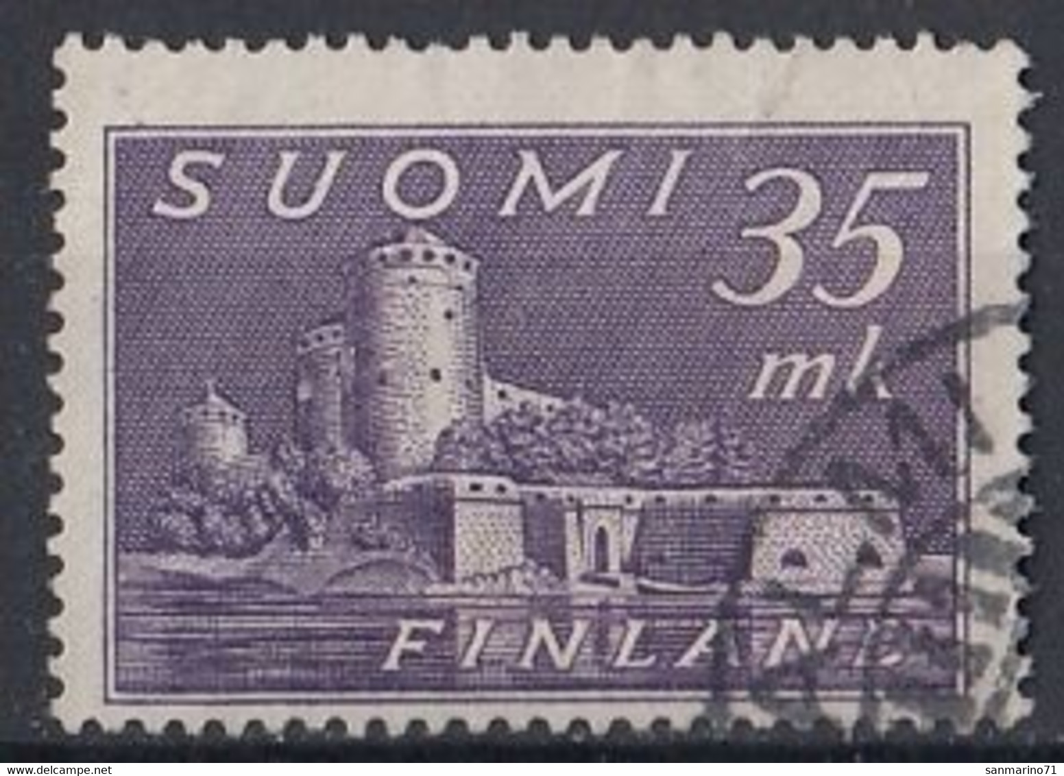 FINLAND 360,used,falc Hinged - Châteaux