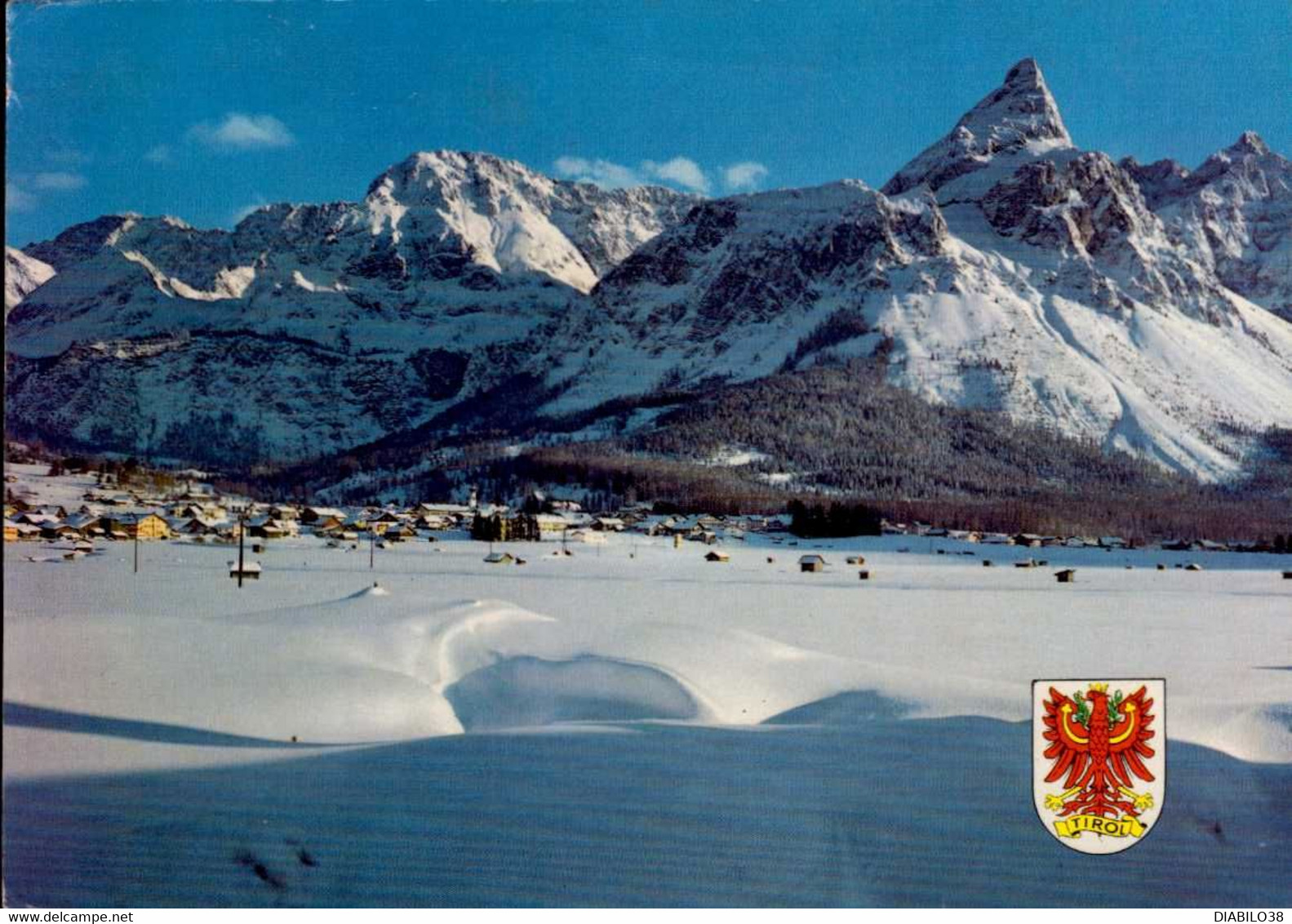 EHRWALD    ( AUTRICHE )   MIT MIEMINGER GEBIRGE - Ehrwald