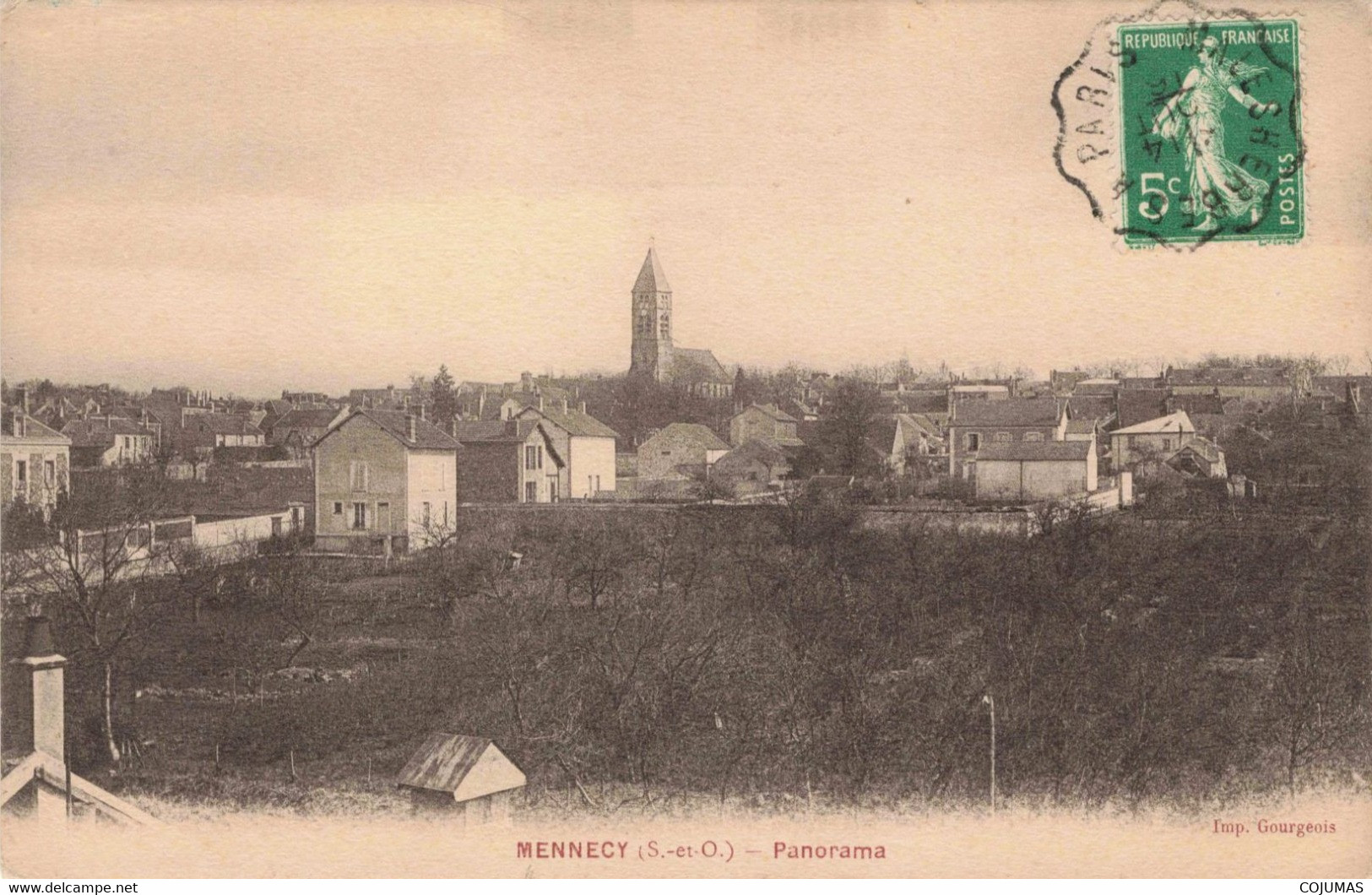 91 - MENNECY - S10773 - Panorama - Eglise - L1 - Mennecy