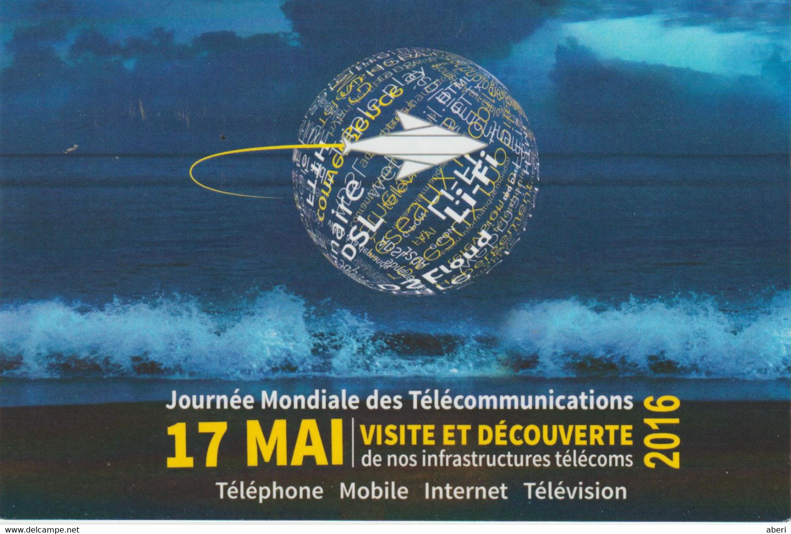 15610  JOURNÉE MONDIALE Des TÉLÉCOMMUNICATIONS - 2016 - Ganzsachen