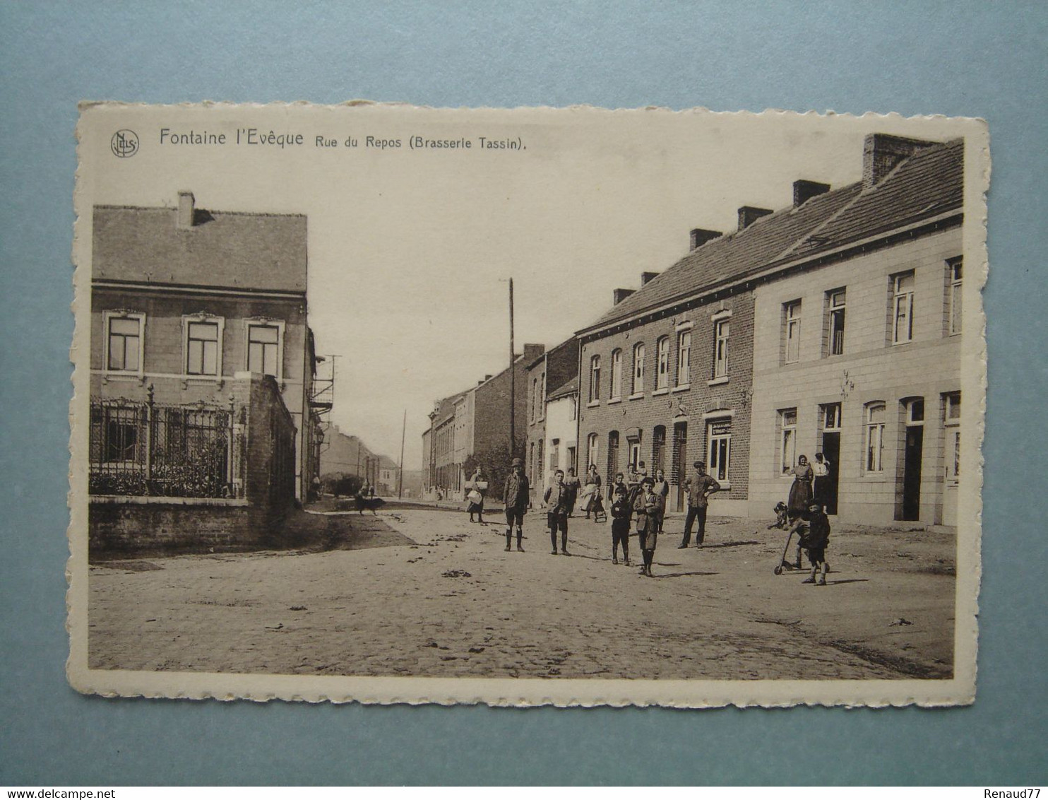 Fontaine L'Evêque - Rue Du Repos (Brasserie Tassin) - Fontaine-l'Eveque