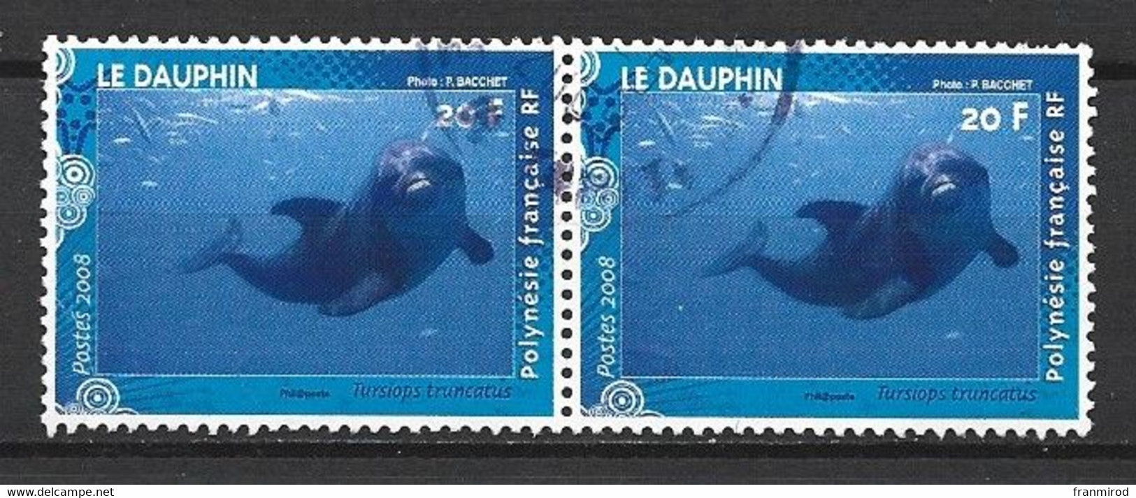 Polynesie Francaise N 825 (paire) (yv) Oblitérés Sans Charniere TTB - Used Stamps