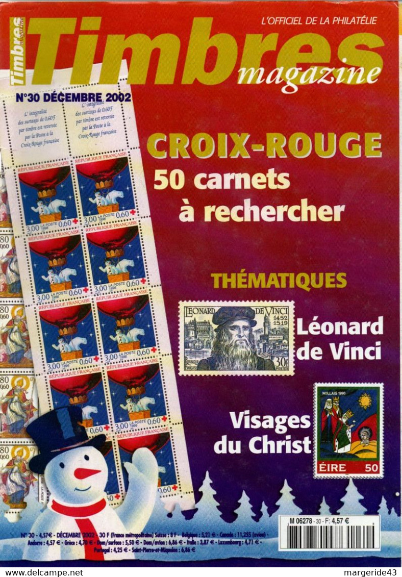 TIMBROSCOPIE N°30 MARS 2002 - Français (àpd. 1941)