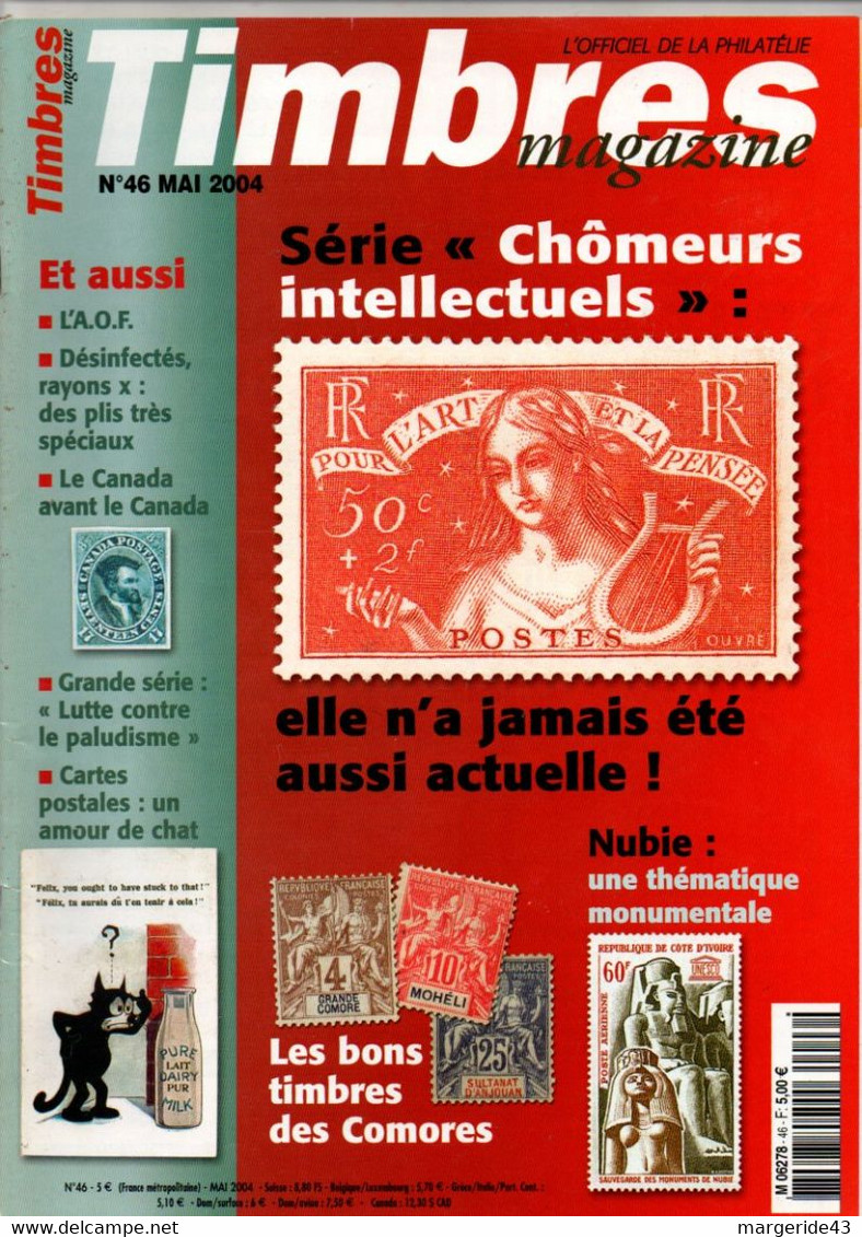 TIMBROSCOPIE N°46 MAI 2004 - Français (àpd. 1941)