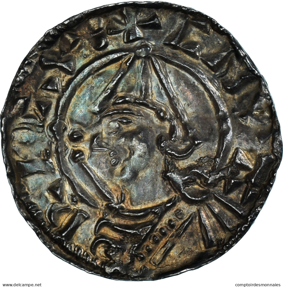 Monnaie, Grande-Bretagne, Anglo-Saxon, Cnut, Penny, 1016-1035, Londres, TTB+ - …-1066 : Keltisch/Angelsaksisch